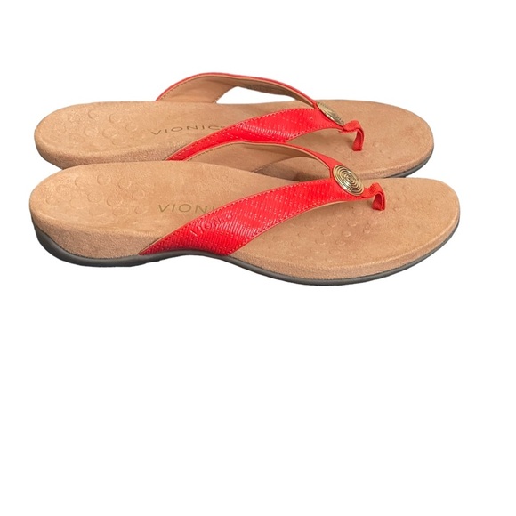 Vionic Hilda Wovent/TVW5558 red sandals size 9.5 - Picture 5 of 14